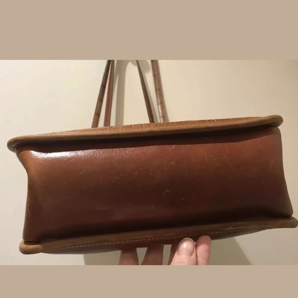 Brighton Vintage Tan Leather Handbag - Picture 4 of 8